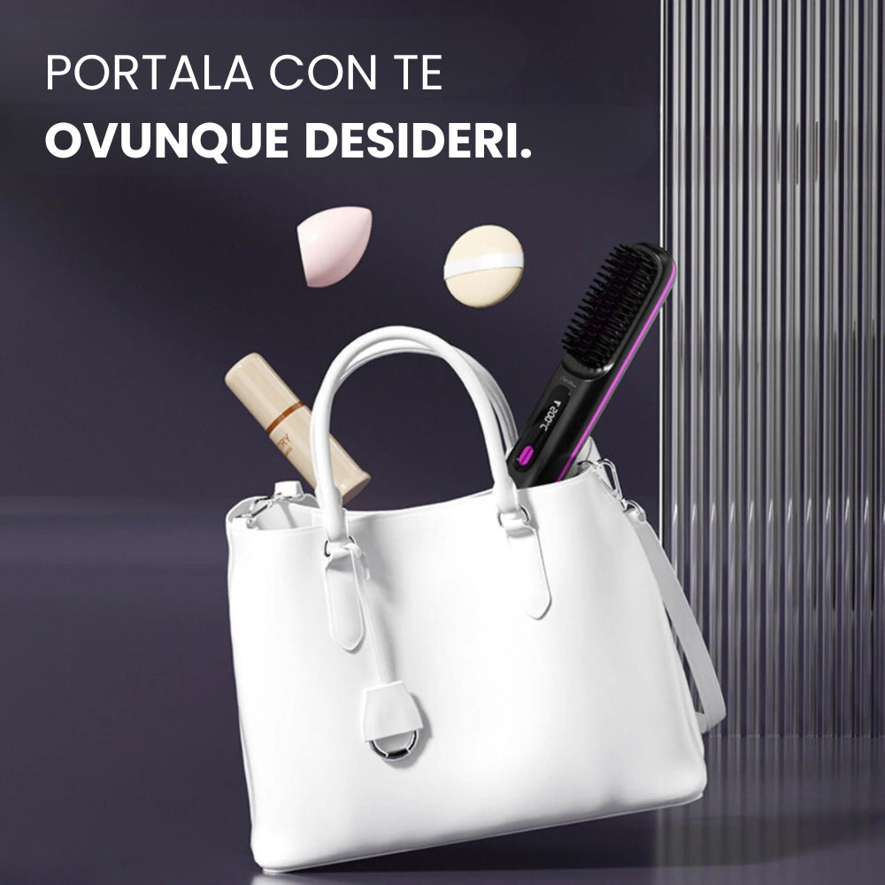 La Spazzola Lisciante Portatile Senza Fili